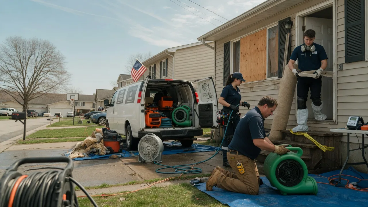 Water Damage Restoration in Union City, PA near me